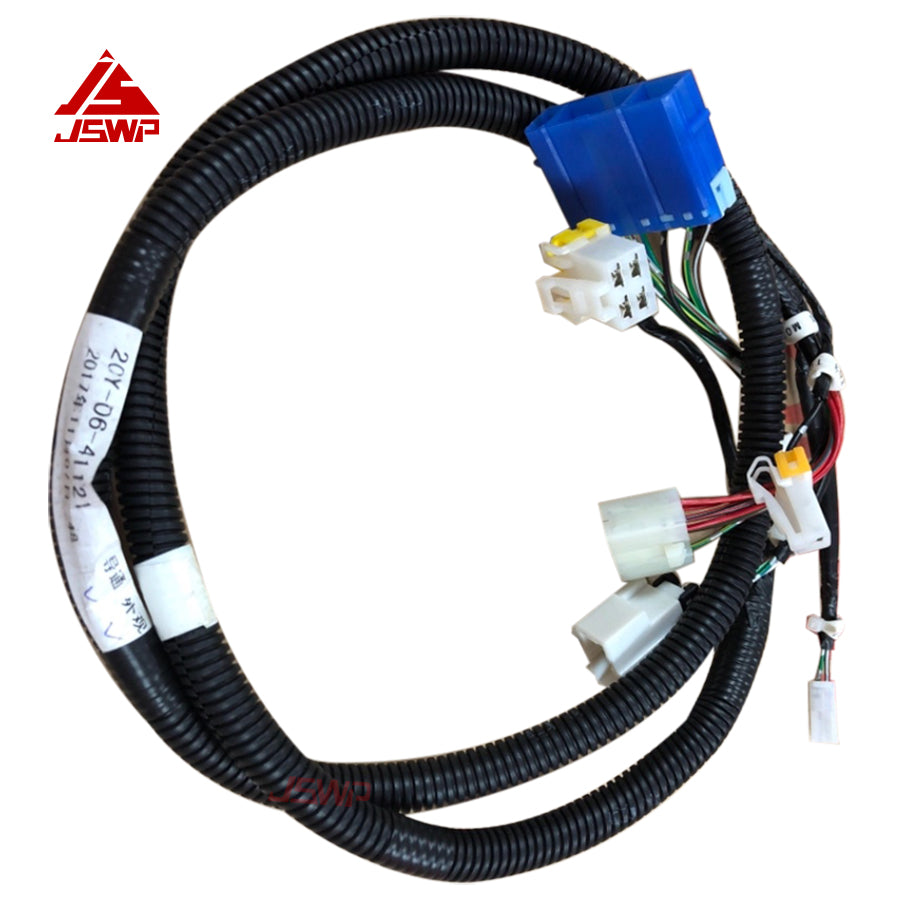 20y-06-16910 High quality excavator wire harness, suitable for 200-8mo radio wire harness
