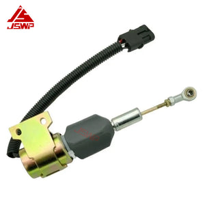 3932530 3930234 Excavator accessories Construction machinery R220-5 Flameout solenoid valve