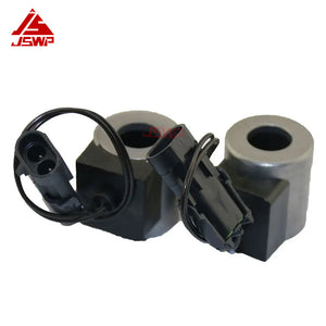 60099835k Construction Machinery Excavator Parts SY65 SY70 SY75 Oil source solenoid valve coil