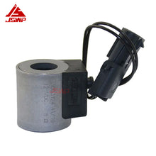 60099835K Construction Machinery Excavator Parts SY200-8 SY200-8S Oil source solenoid valve coil