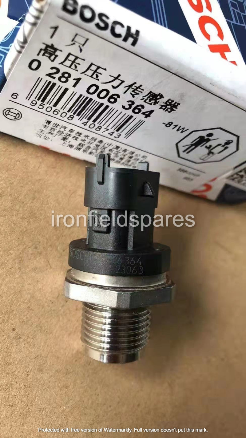 うに様・【N100×3】 0281006364 VA32G6109101 SK130-8 SK140-8 Common Rail Pressure