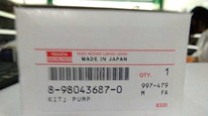 Suction Control Valve ISUZU 890436870 SCV: Genuine Original Japanese